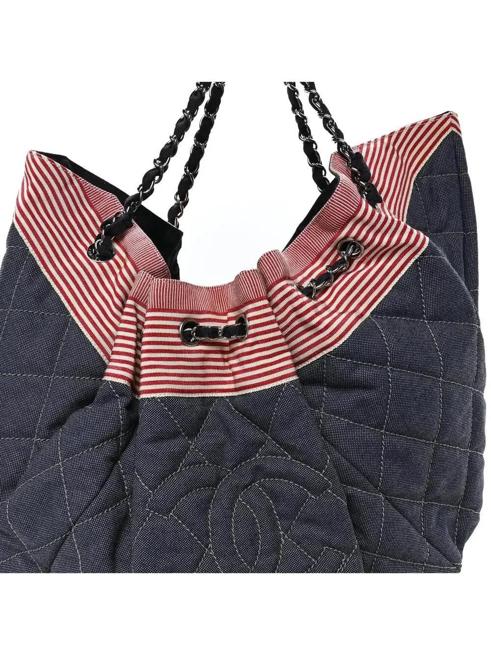 Chanel Denim Quilted Large Stretch #324104C19B
